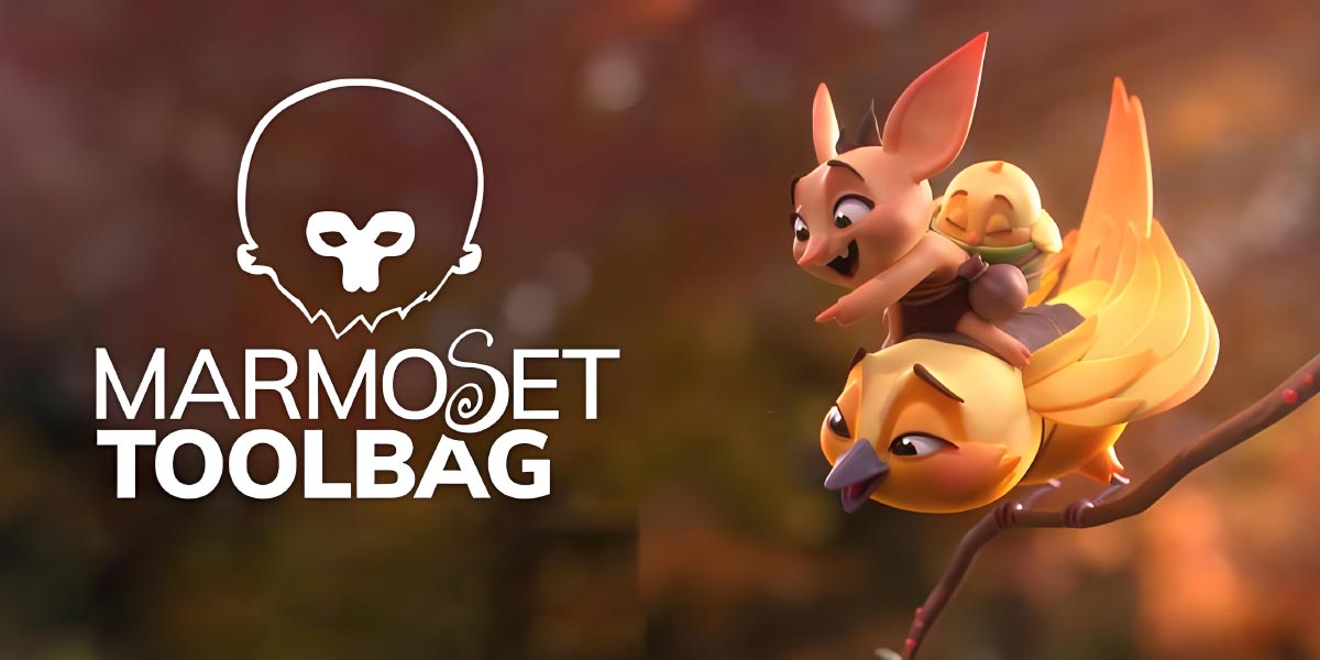 八猴渲染器三维场景实时预览软件 Marmoset Toolbag5Win破解版