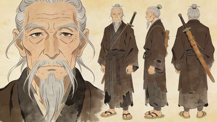 007水墨二维动画风格