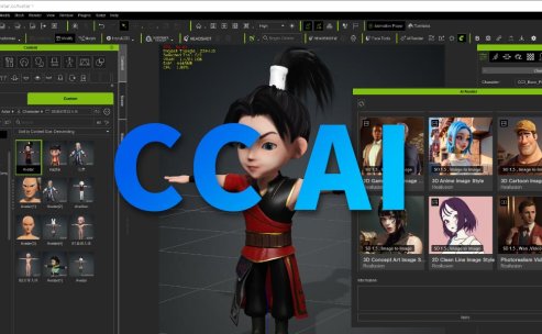 CharacterCreator4.54 AI生成插件