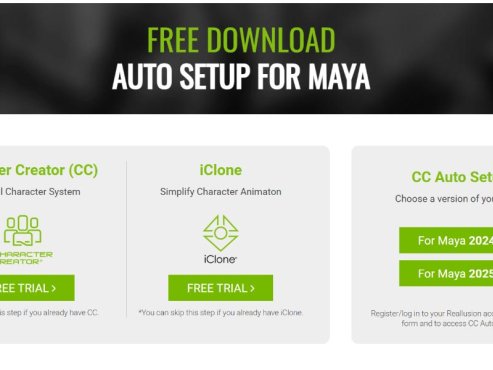 Maya插件安装使用教程IClone/CC