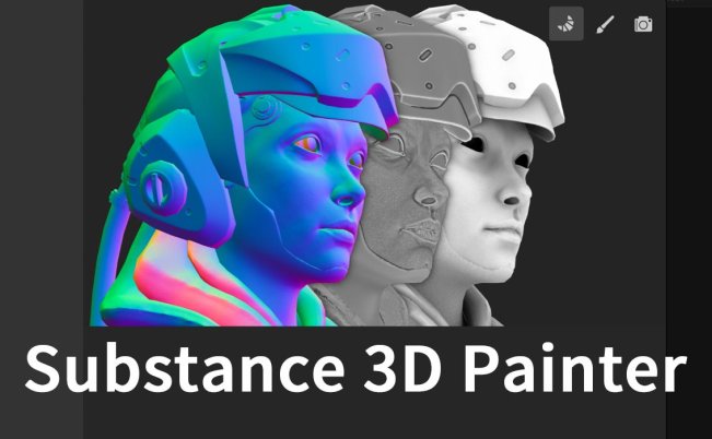 Substance 3D Painter v11三维模型贴图绘制软件
