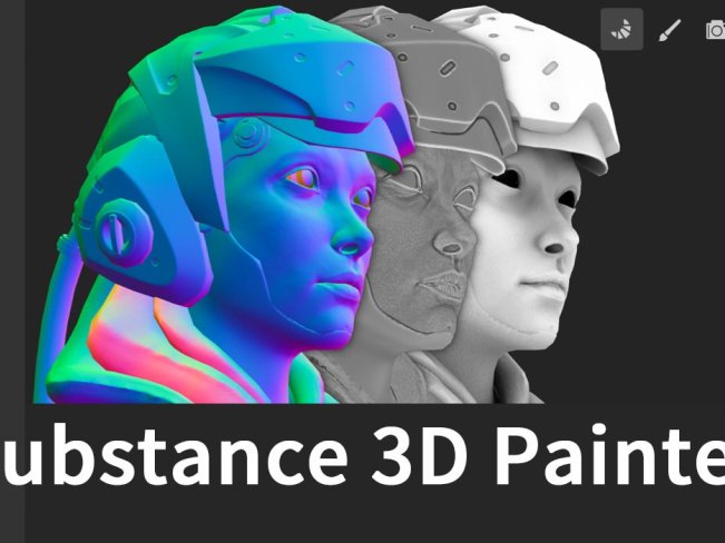 Substance 3D Painter v11三维模型贴图绘制软件