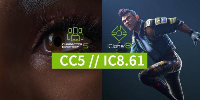 CC5IClone8.61最新版Character Creator 5 IClone8.61