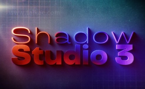 shadow studio 3 卡通角色灯光光影插件AE插件一键拖拽光影CTA角色光影指定插件