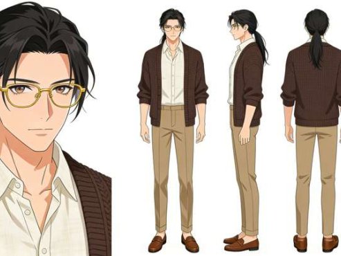 008精细日漫二次元风格