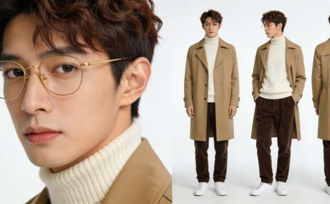 003都市时尚白底标准角色三视图样式-字字动画