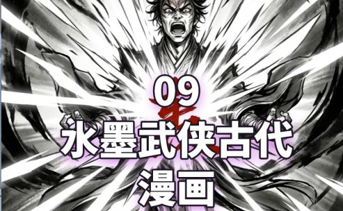 漫画_09水墨武侠古代漫画￥29.9